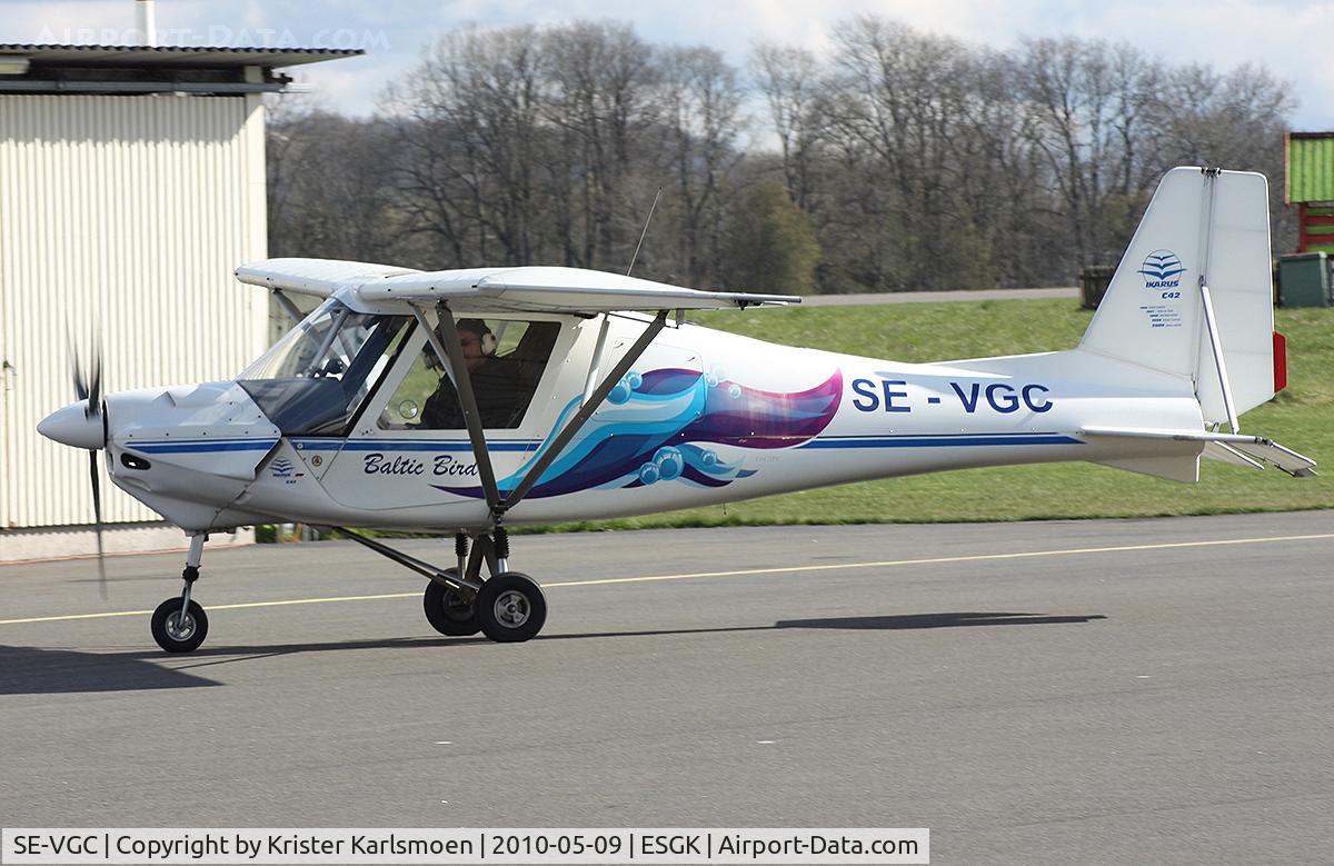 SE-VGC, 1999 Comco Ikarus C42 C/N 9903-6164, I dont know why its called Baltic Bird?