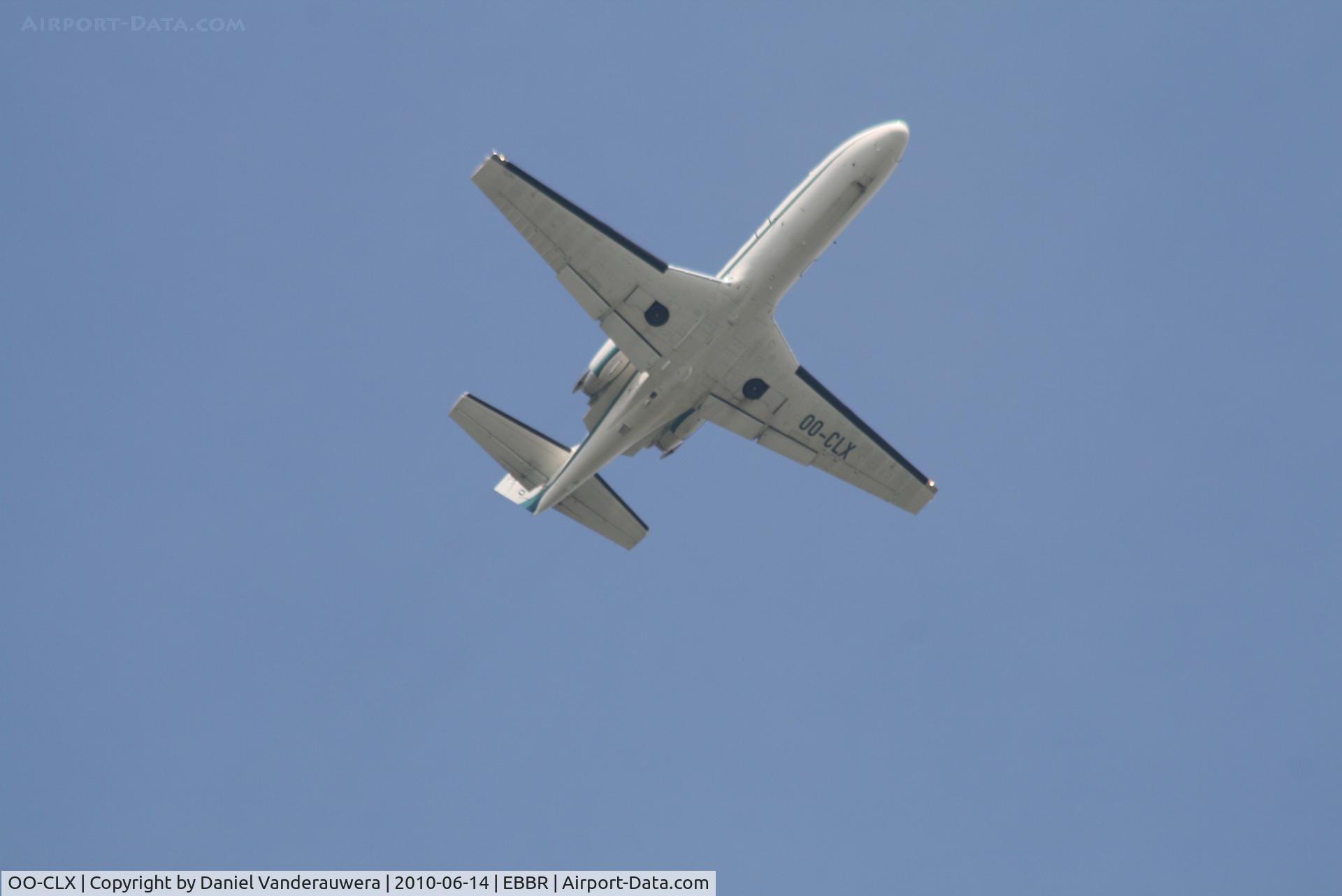 OO-CLX, 1999 Cessna 560 Citation Ultra C/N 560-0537, Taking off from RWY 07R