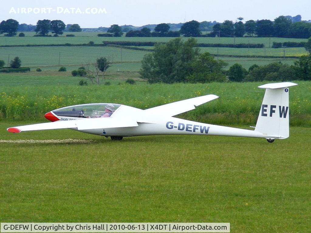 G-DEFW, 1980 Slingsby T-65C Sport Vega C/N 1938, Slingsby T65C Vega at the Darlton Gliding Club