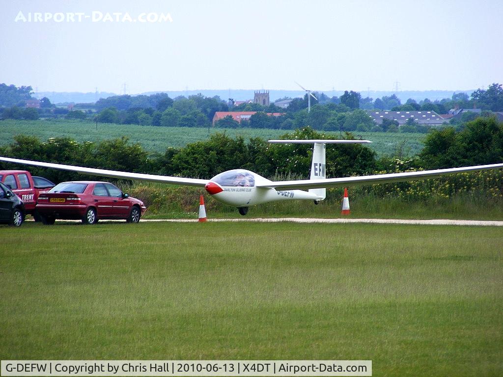 G-DEFW, 1980 Slingsby T-65C Sport Vega C/N 1938, Slingsby T65C Vega at the Darlton Gliding Club