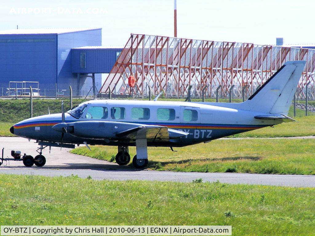 OY-BTZ, 1976 Piper PA-31-350 Chieftain C/N 31-7752031, Company Flight K/S