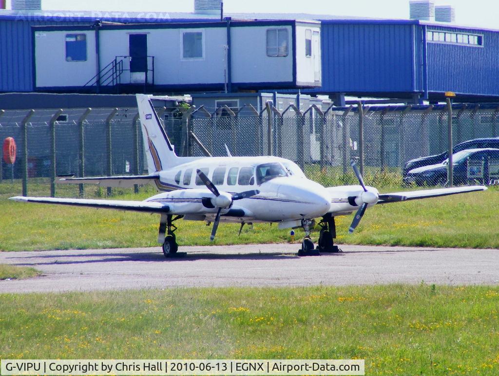 G-VIPU, 1981 Piper PA-31-350 Navajo Chieftain Chieftain C/N 31-8152115, Capital Air Charter Piper PA-31-350 Navajo Chieftain