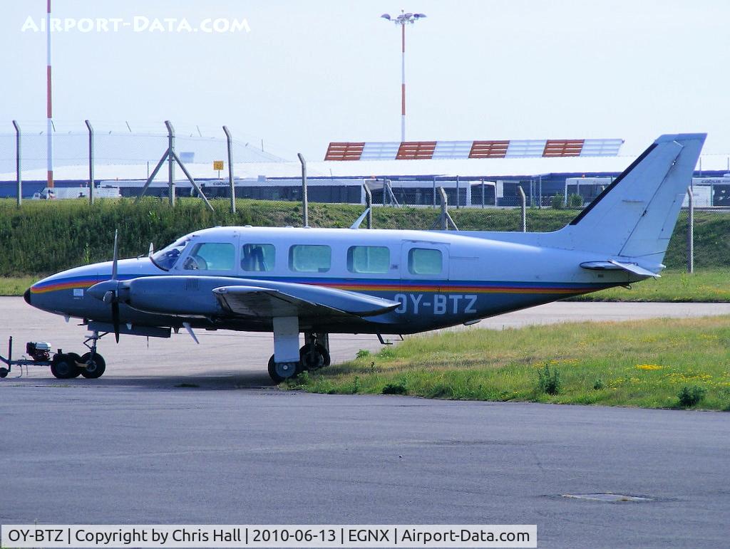 OY-BTZ, 1976 Piper PA-31-350 Chieftain C/N 31-7752031, Company Flight K/S