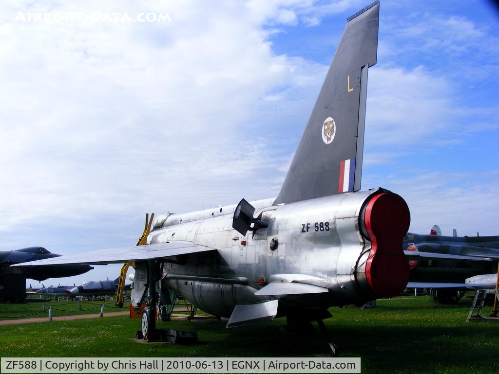 ZF588, English Electric Lightning F.53 C/N 95300, English Electric Lightning F.Mk53 at the East Midlands Aeropark