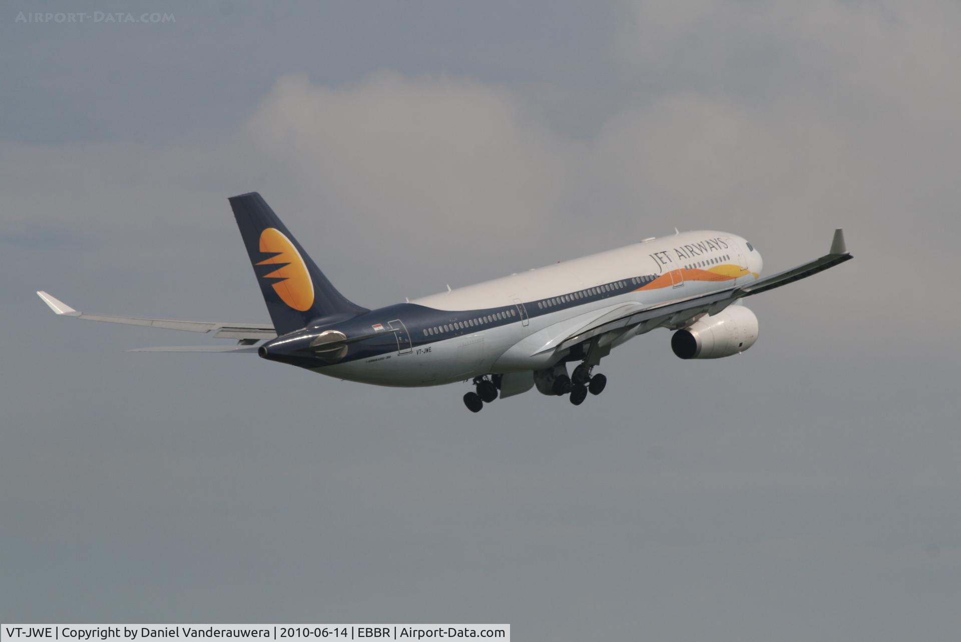 VT-JWE, 2006 Airbus A330-243 C/N 807, Flight 9W228 is taking off from RWY 07R