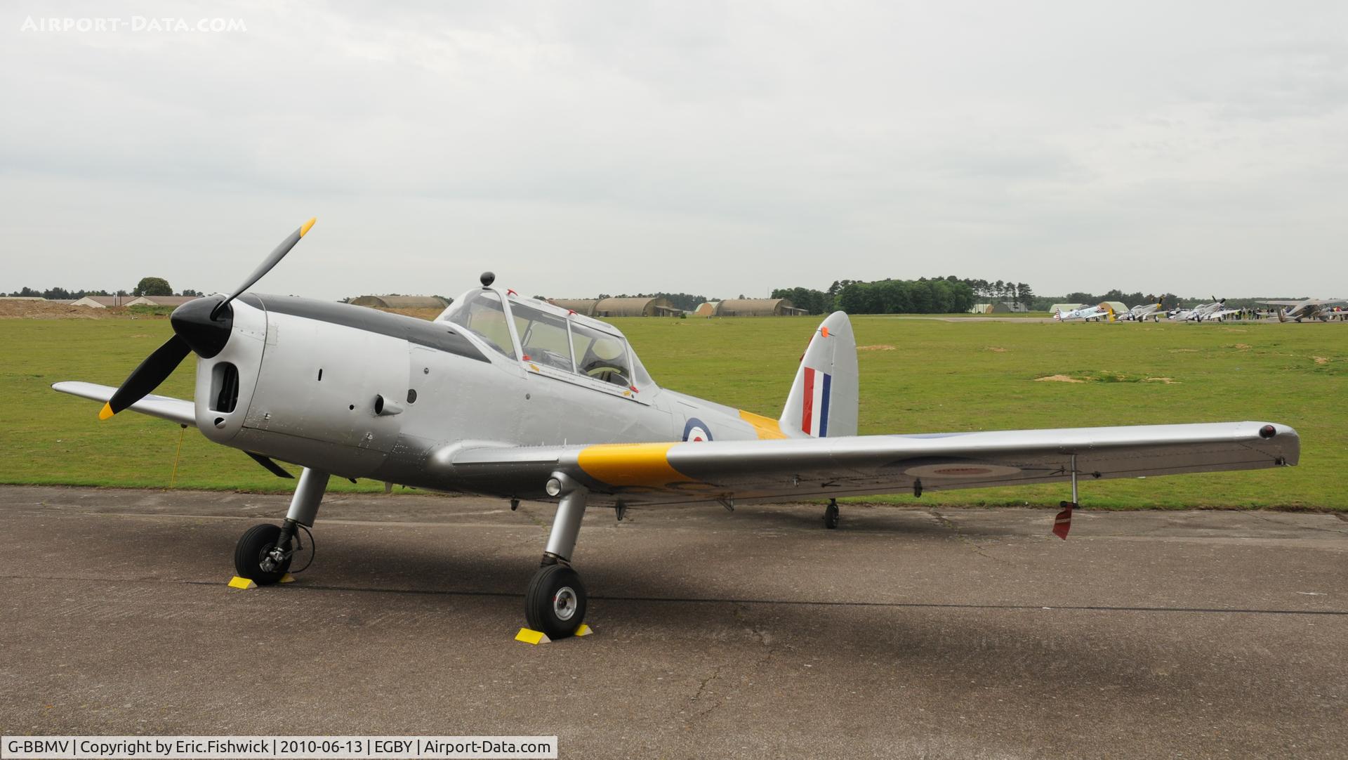 G-BBMV, 1951 De Havilland DHC-1 Chipmunk T.10 C/N C1/0432, 3. WG348 at Bentwaters Park Airshow June 2010