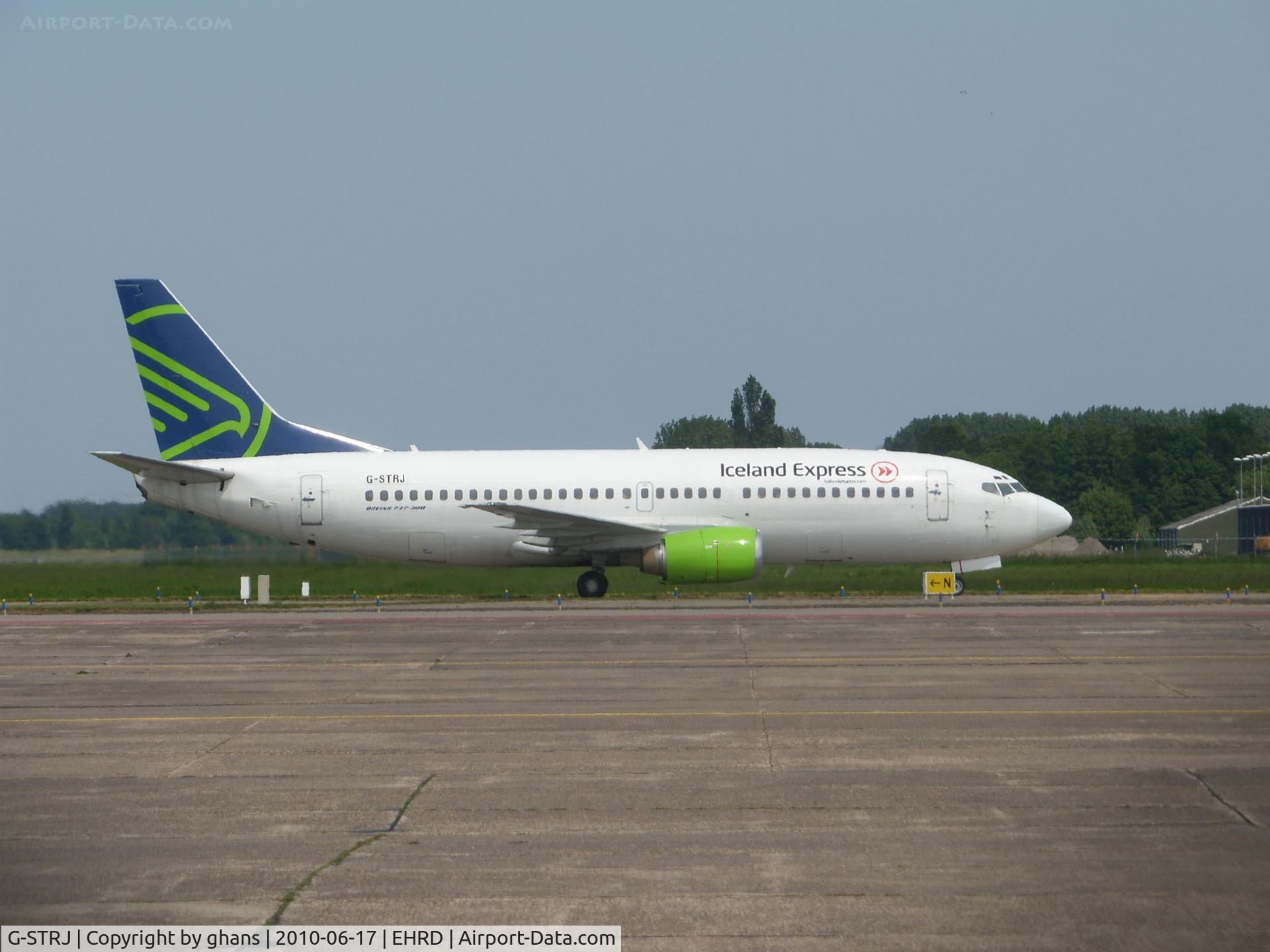 G-STRJ, 1991 Boeing 737-33A C/N 25119, Arrived from Keflavik