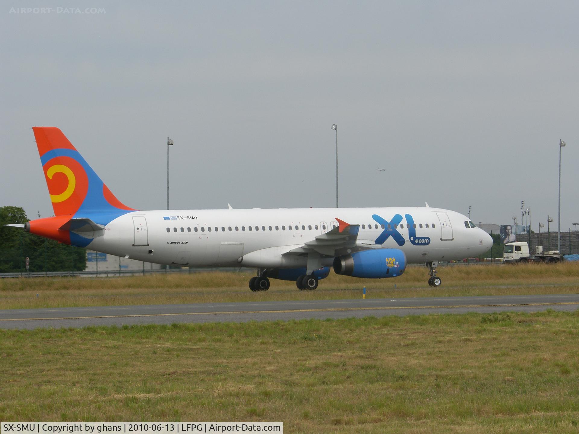 SX-SMU, 1993 Airbus A320-231 C/N 414, XL.Com titles (Other side Viking Hellas titles)