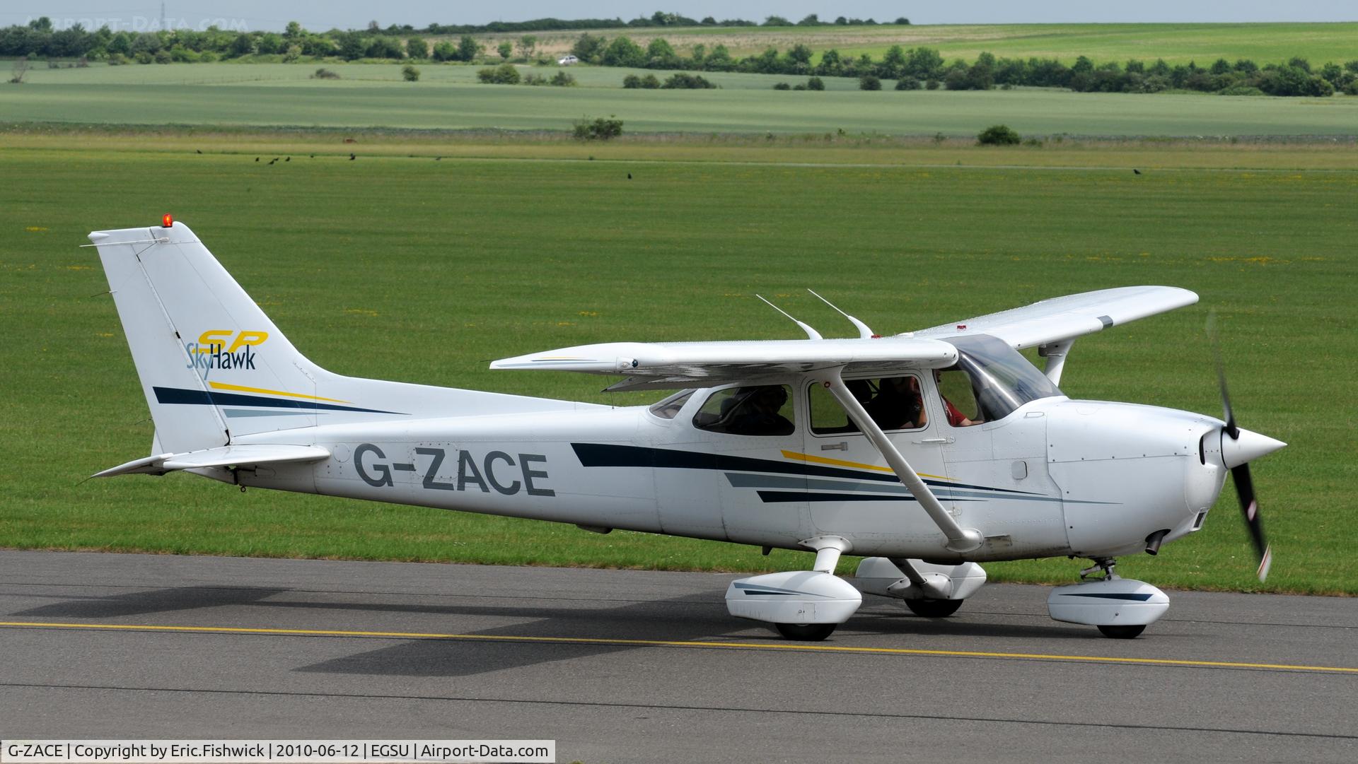 G-ZACE, 2001 Cessna 172S C/N 172S8808, 2. G-ZACE at The Duxford Trophy Aerobatic Contest, June 2010