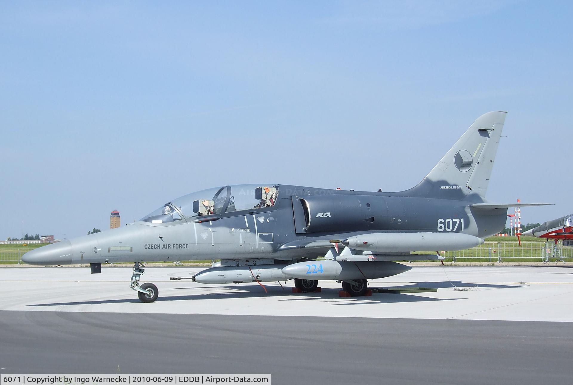 6071, Aero L-159T1 ALCA C/N 156071, Aero L-159T1 ALCA of the Czech air force at ILA 2010, Berlin