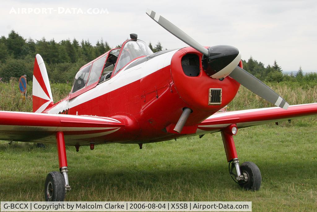 G-BCCX, 1952 De Havilland DHC-1 Chipmunk 22 (Lycoming) C/N C1/0531, De Havilland DHC-1 Chipmunk 22 at Sutton Bank, home of the Yorkshire Gliding Club in August 2006.