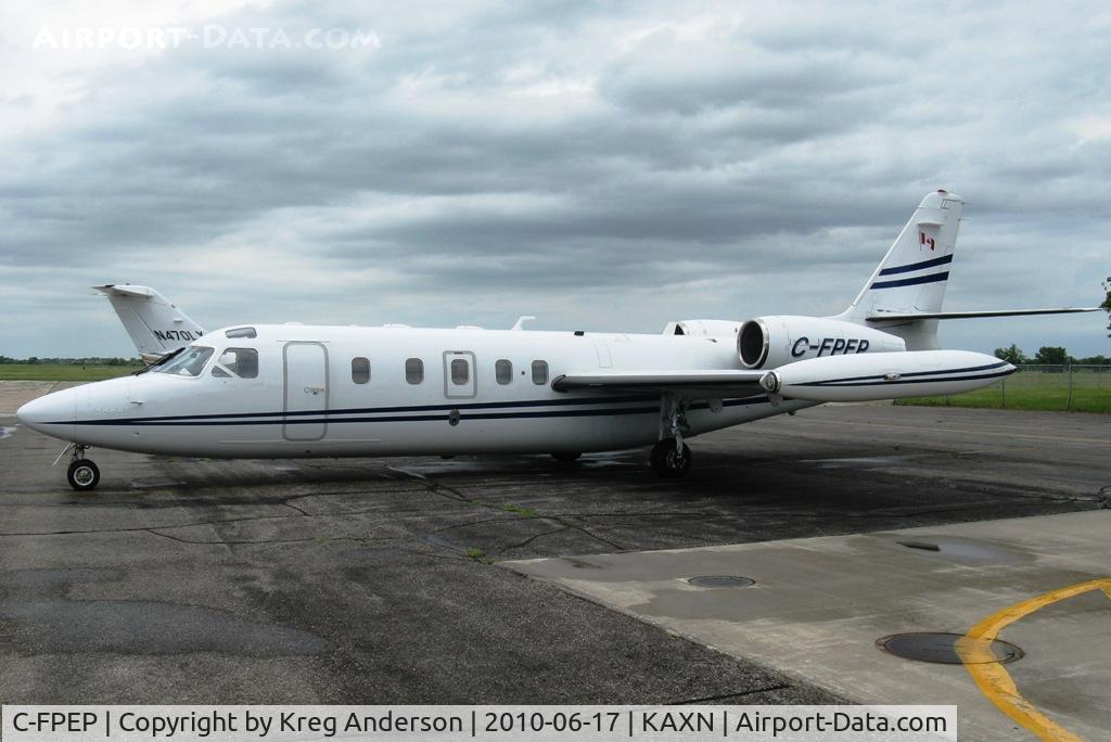 C-FPEP, 1987 Israel Aircraft Industries IAI-1124A Westwind II C/N 441, At the fuel pump. 1st photo of this aircraft type for me.