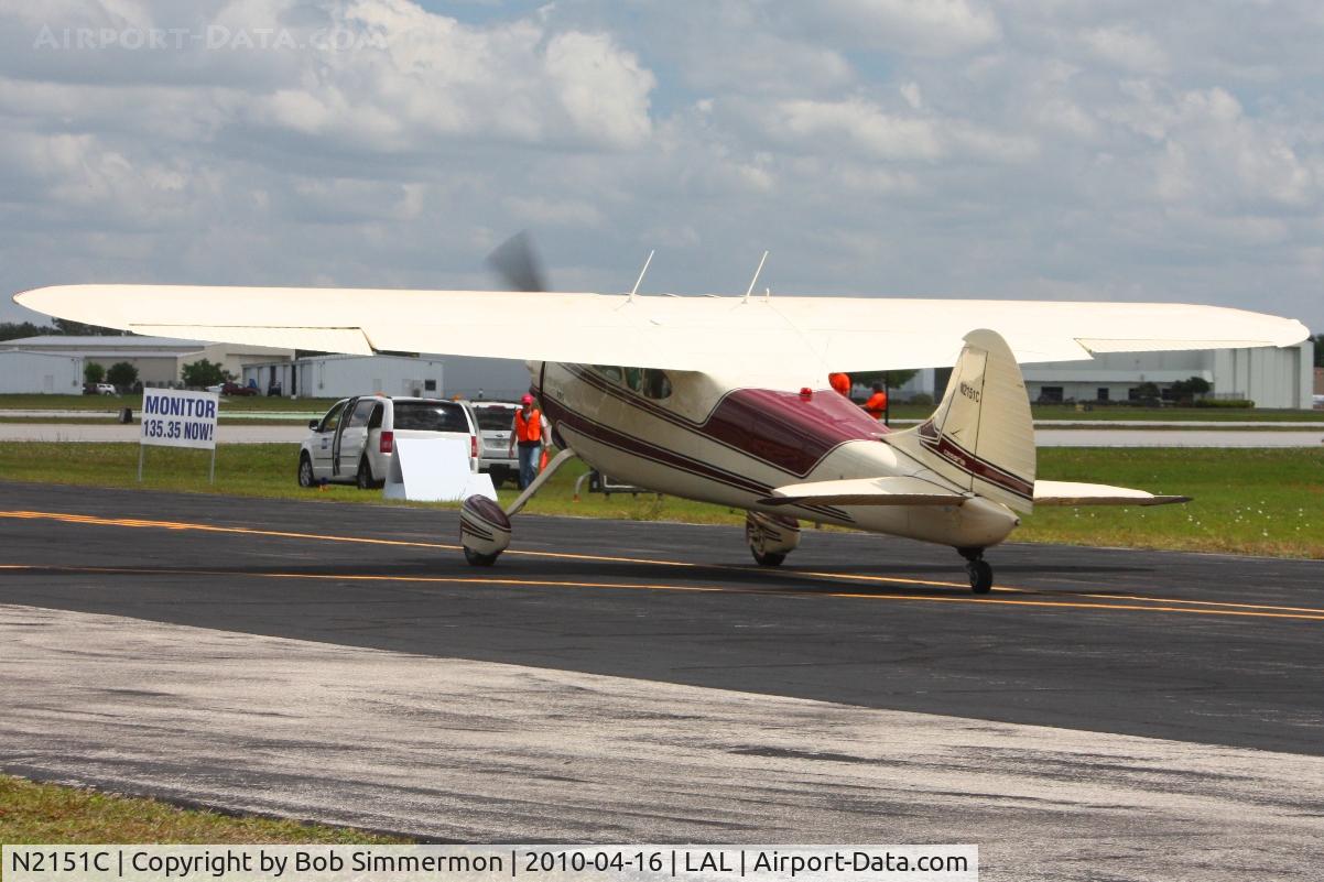 N2151C, 1954 Cessna 195B Businessliner C/N 16136, Sun N Fun 2010