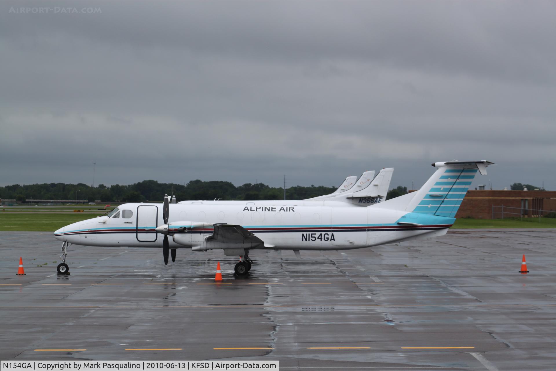 N154GA, 1984 Beech 1900C C/N UB-25, Beech 1900C