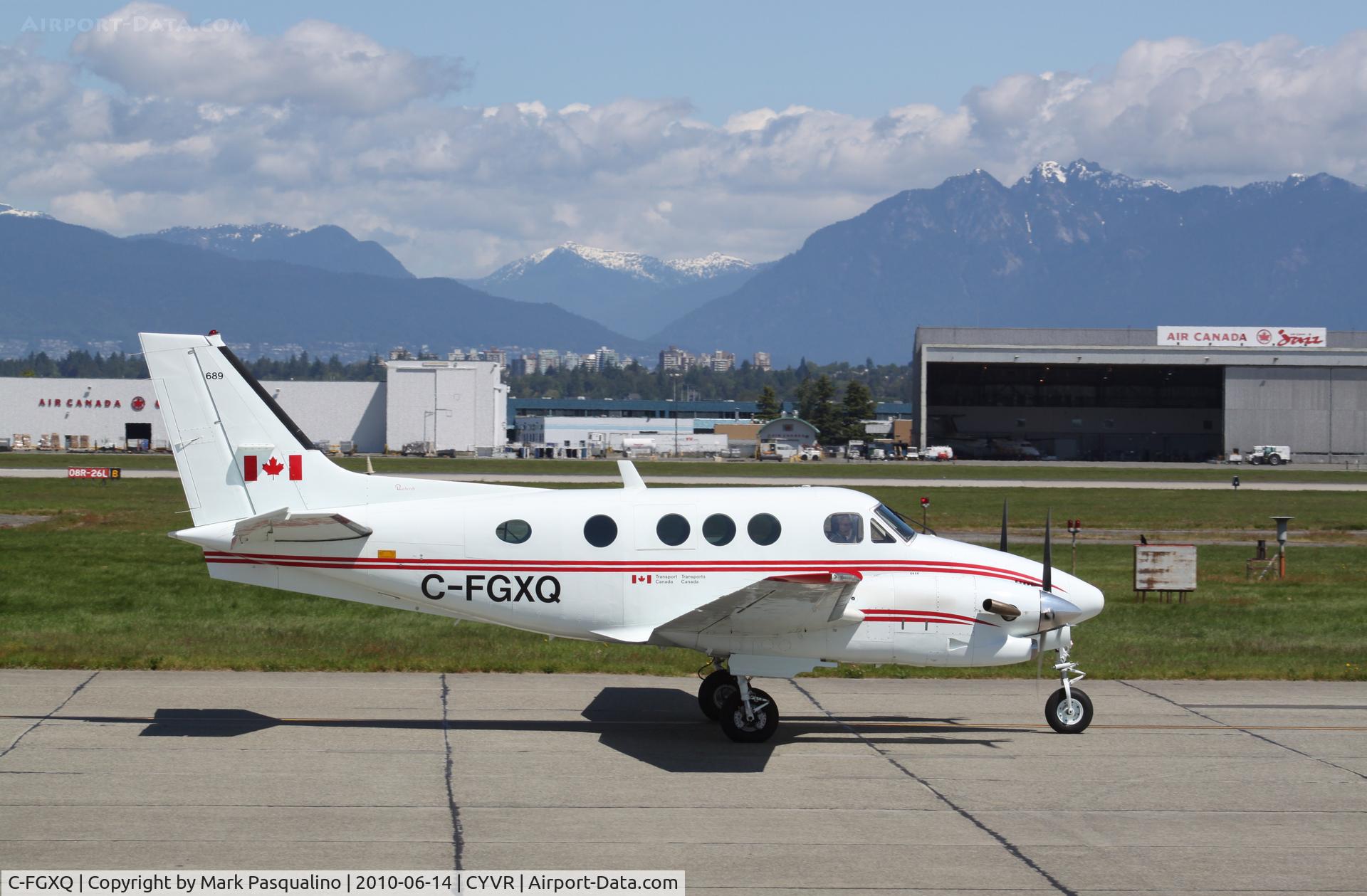 C-FGXQ, 1989 Beech C90A King Air C/N LJ-1192, Beech 90A