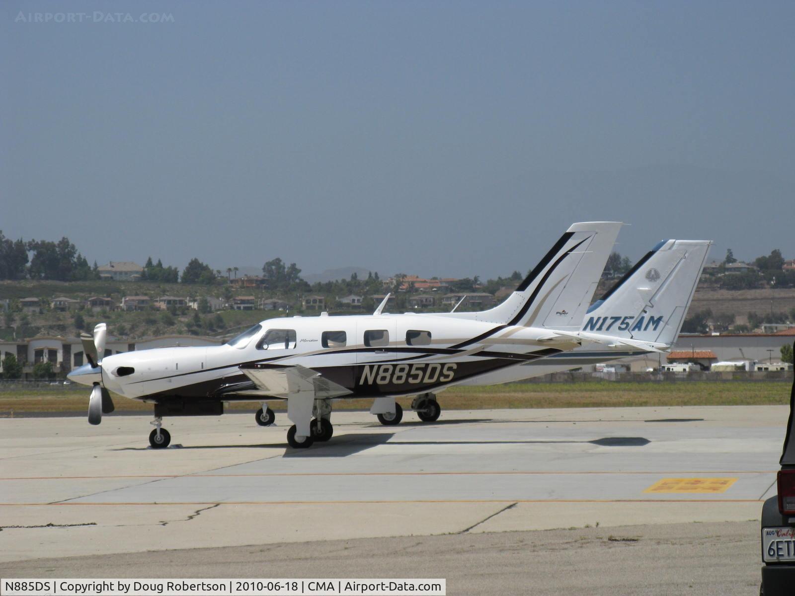 N885DS, 2007 Piper PA-46-500TP C/N 4697290, 2007 Piper PA-46-500TP MALIBU MERIDIAN, one P&W(C)PT6A-42A Turboprop 1,029 shp flat rated at 500 shp