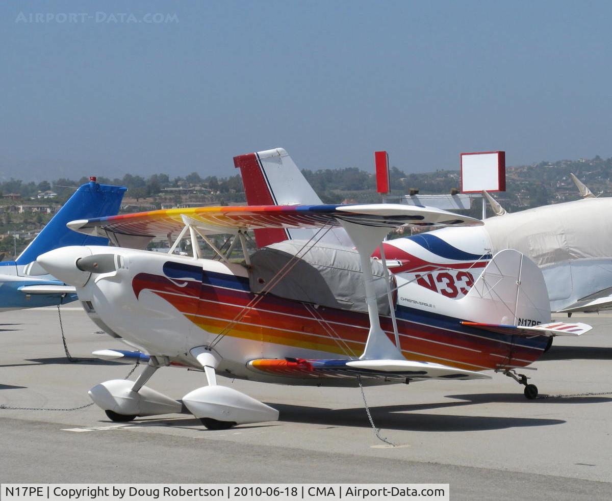 N17PE, 1996 Aviat Eagle II C/N PE001, 1996 Eberle AVIAT EAGLE II, Lycoming AEIO-360 180 Hp