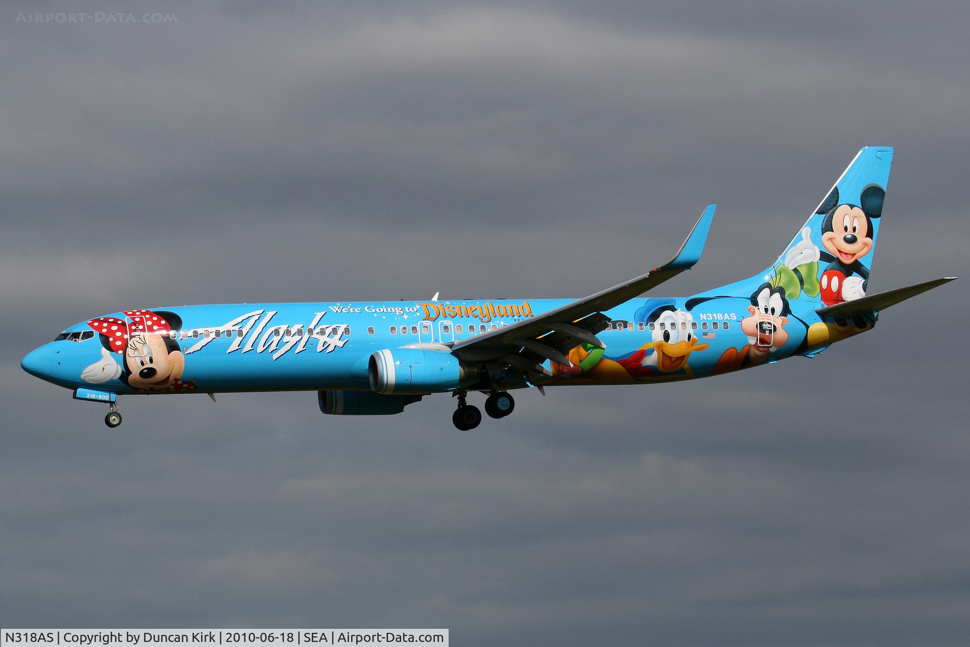 N318AS, 2003 Boeing 737-990 C/N 30018, 