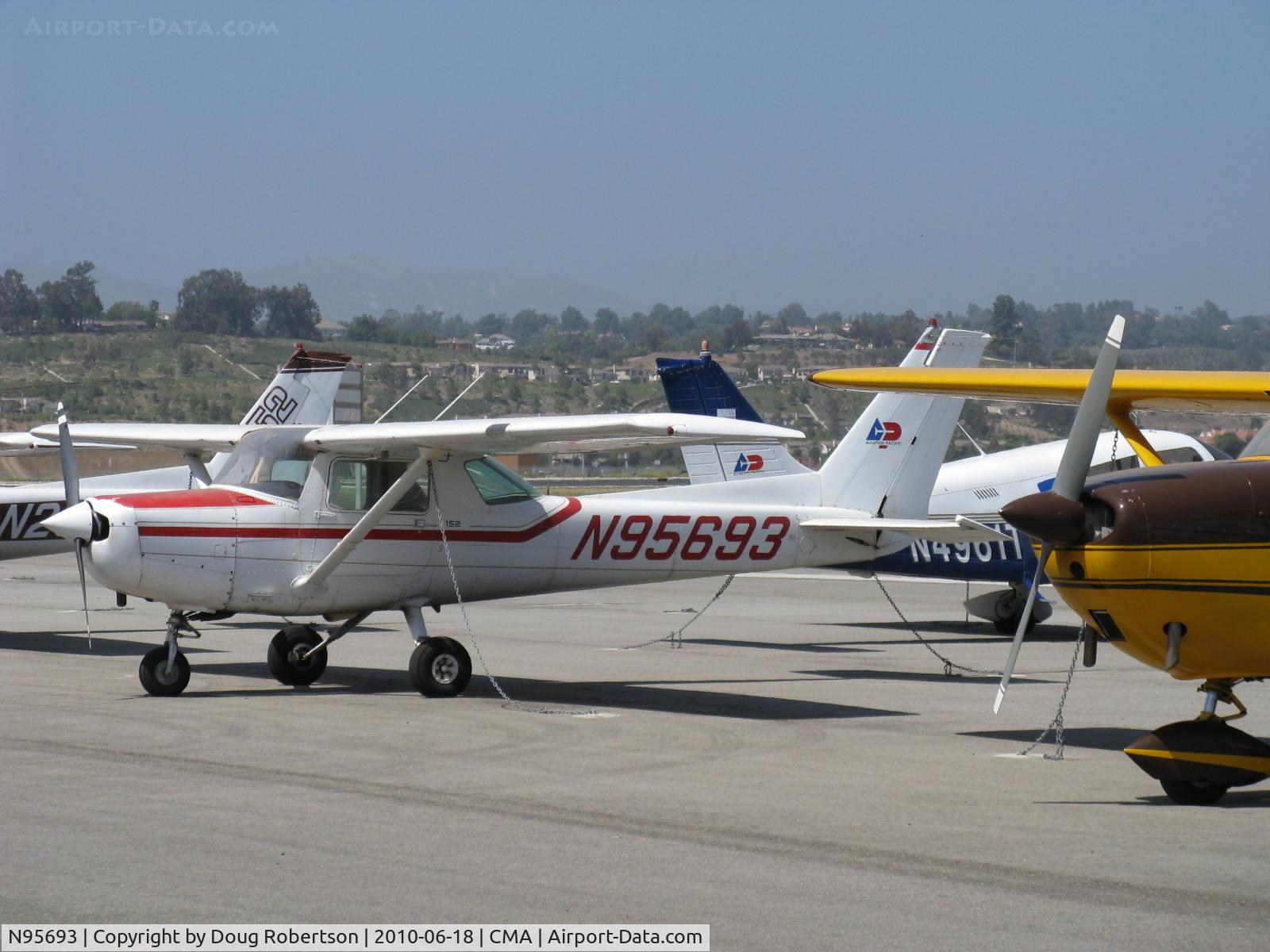 N95693, 1985 Cessna 152 C/N 15285959, 1985 Cessna 152, Lycoming O-235-L2C 110 Hp for 100LL, 28 volt ignition