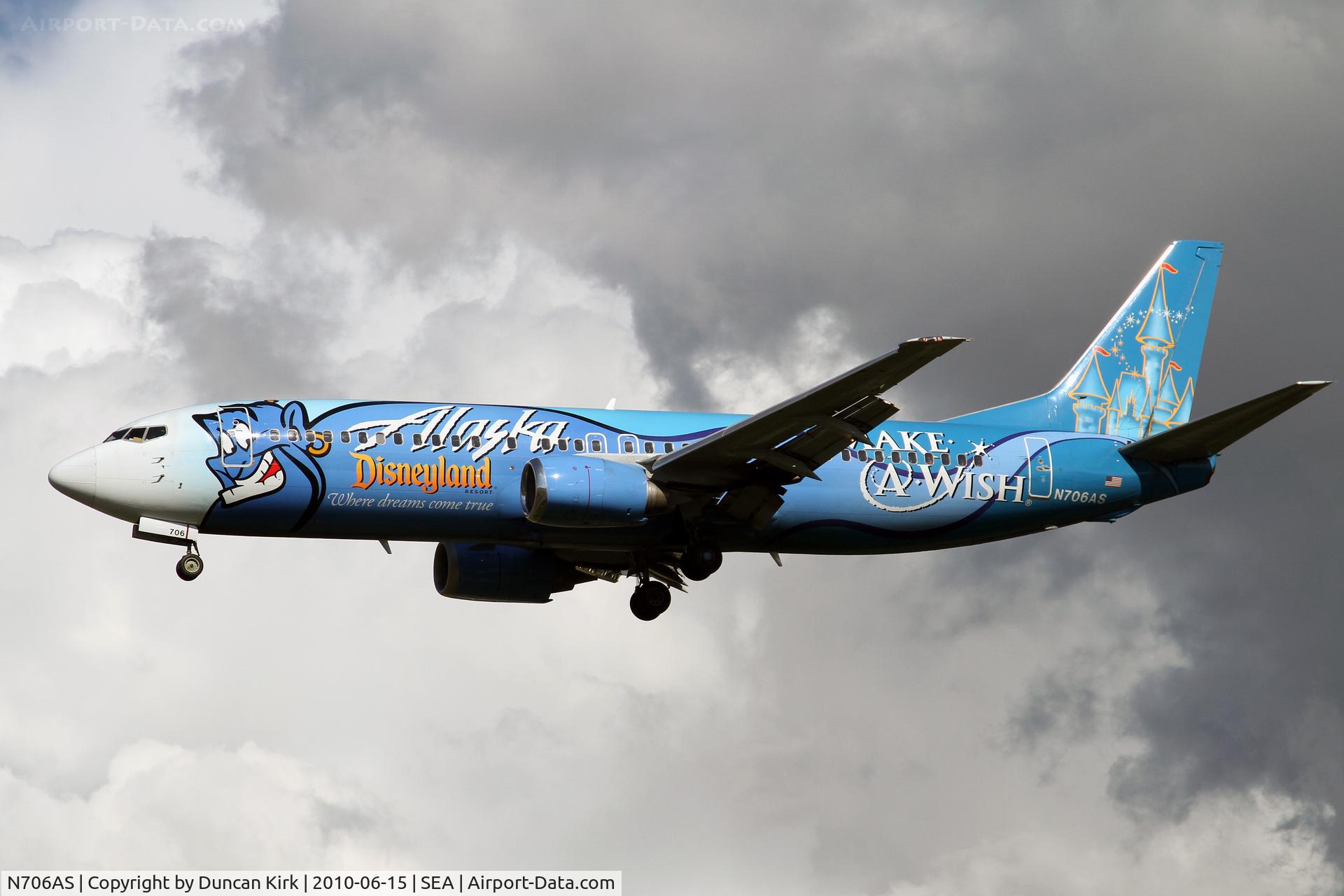 N706AS, 1998 Boeing 737-490 C/N 28894, The 