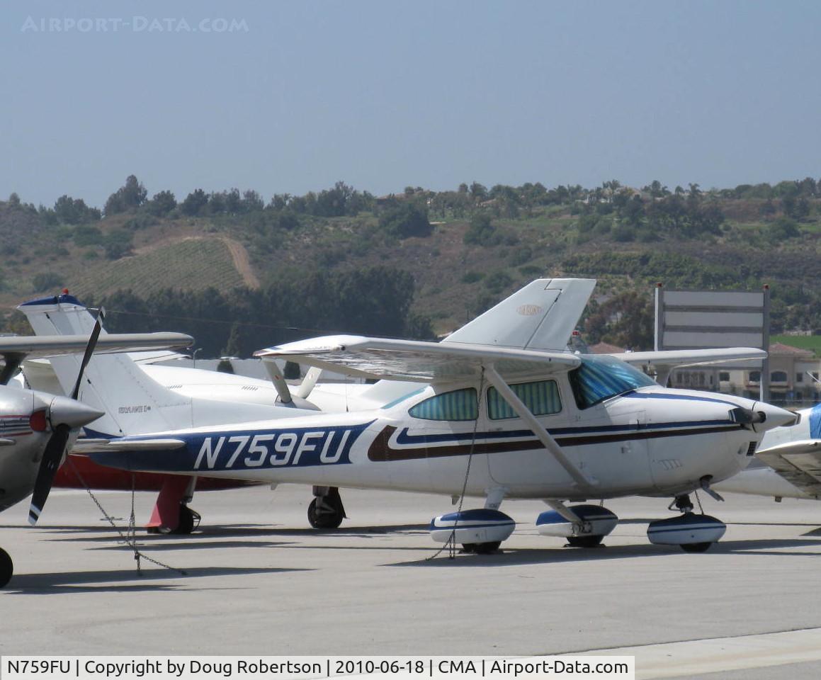 N759FU, 1977 Cessna 182Q Skylane C/N 18265966, 1977 Cessna 182Q SKYLANE, Continental O-470-S 230 Hp