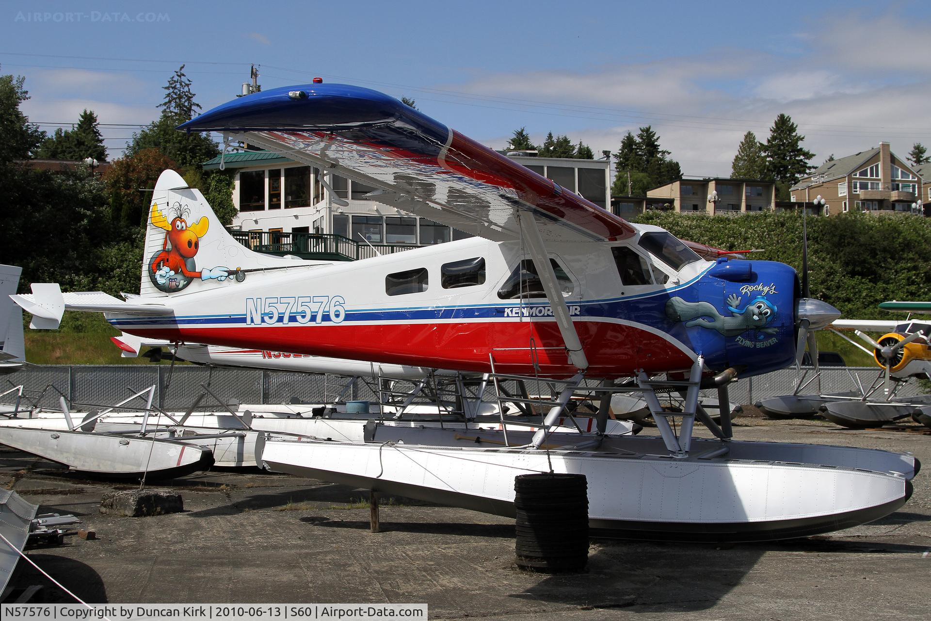 N57576, 1956 De Havilland Canada DHC-2 Beaver Mk.I (L20A) C/N 1168, Kenmore Air's Beaver in the 