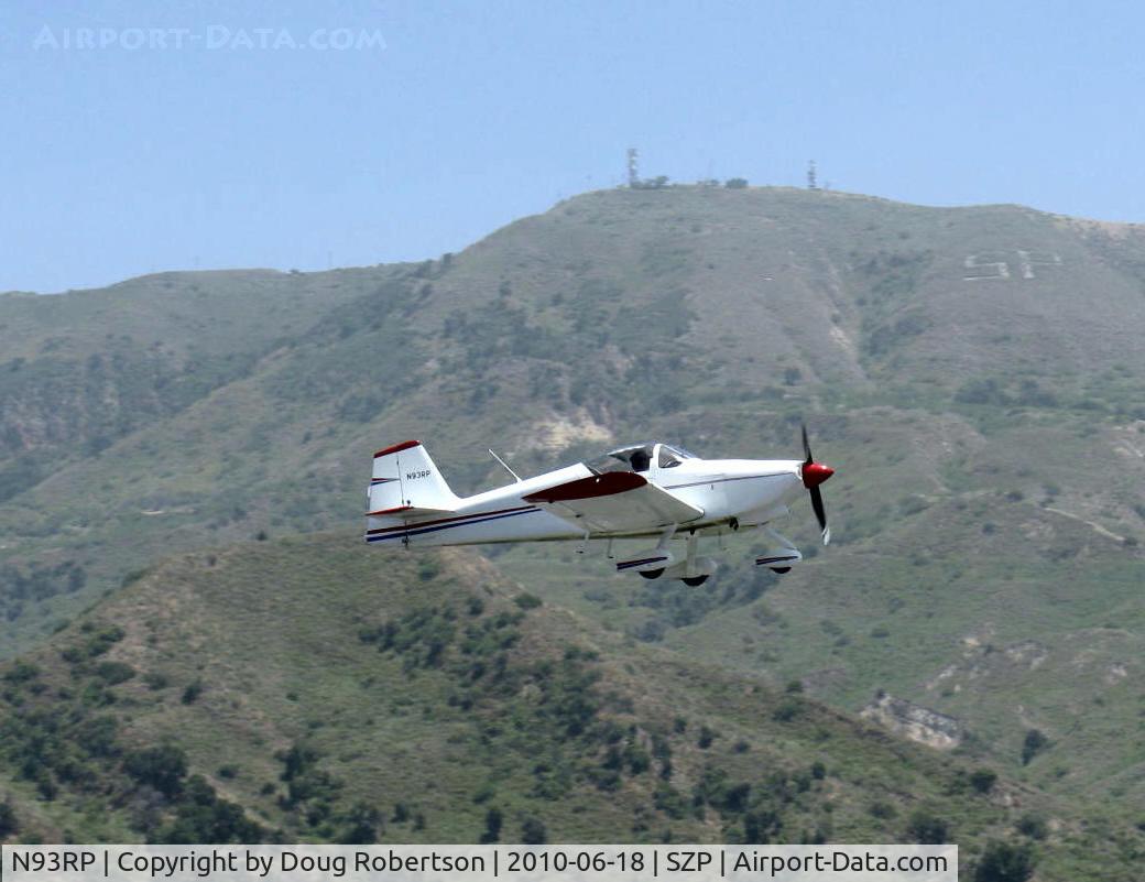 N93RP, Vans RV-6A C/N 21219, Powers VAN's RV-6A, takeoff climb Rwy 22