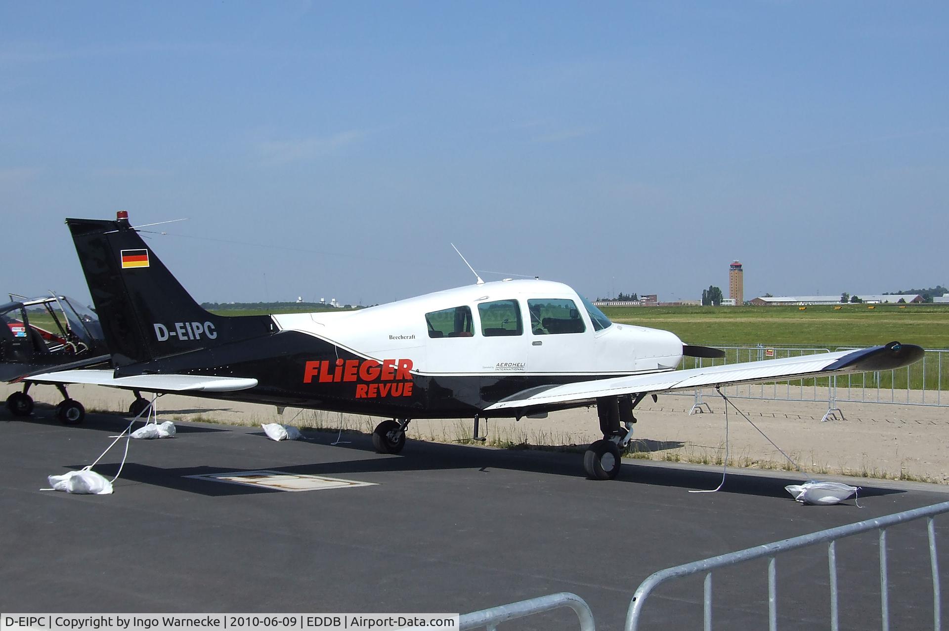 D-EIPC, Beech C23 Sundowner 180 Sundowner 180 C/N M-1835, Beechcraft C23 Sundowner 180 at ILA 2010, Berlin