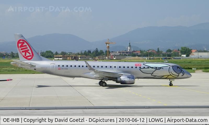 OE-IHB, 2009 Embraer 190LR (ERJ-190-100LR) C/N 19000294, Charter flight from/to Shannon.