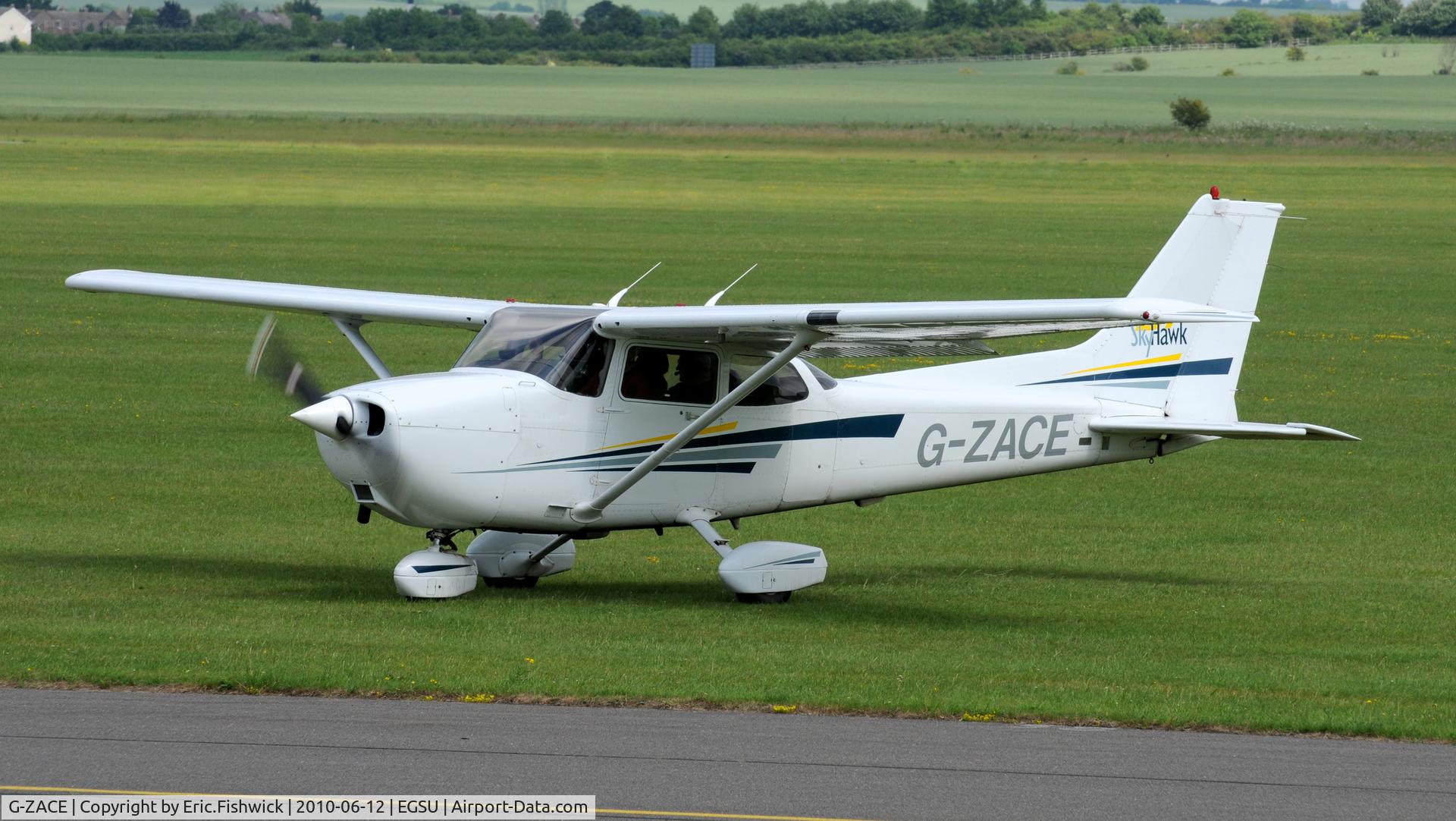 G-ZACE, 2001 Cessna 172S C/N 172S8808, 3. G-ZACE at The Duxford Trophy Aerobatic Contest, June 2010