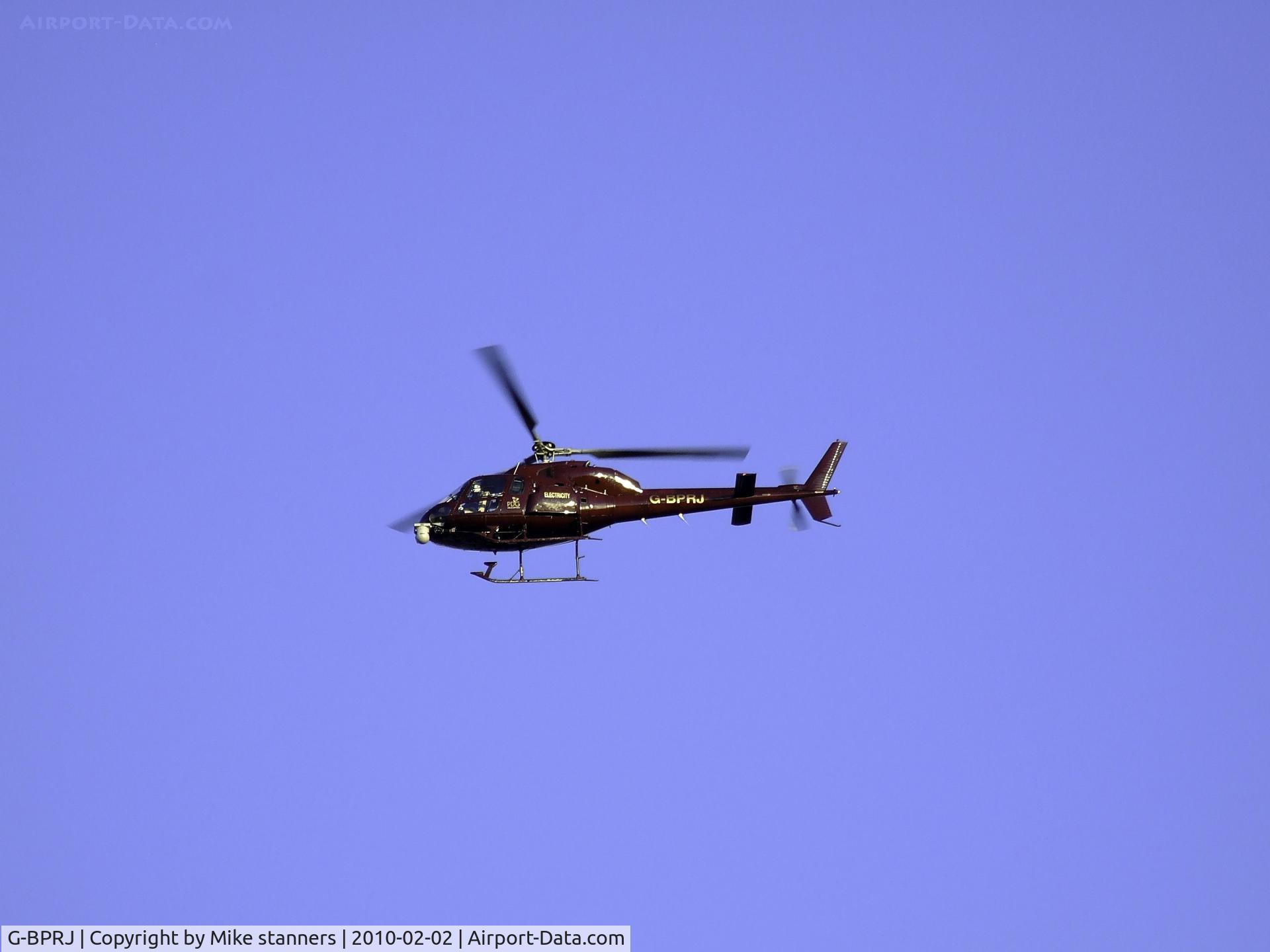 G-BPRJ, 1982 Aerospatiale AS-355F-1 Ecureuil 2 C/N 5201, AS.355F-1 Twin squirrel from PDG Helecopters line checking next to my house in Galashiels,Scotland