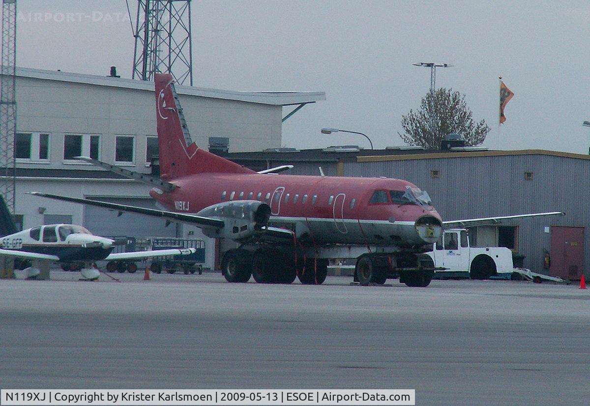N119XJ, 1988 Saab 340A C/N 340A-119, Falling to pieces.