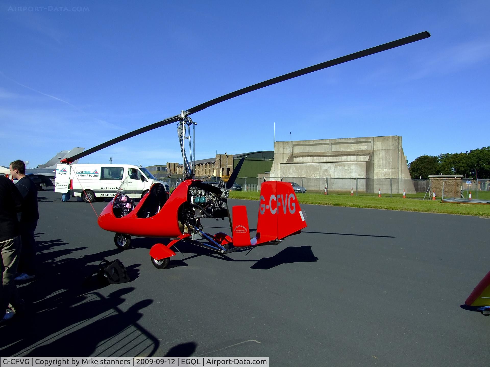 G-CFVG, 2009 Rotorsport UK MTOsport C/N RSUK/MTOS/007, Rotorsport MTOSport microlight in the static park at Leuchars airshow 2009