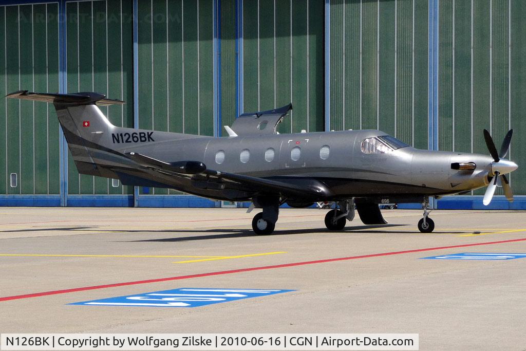 N126BK, 2006 Pilatus PC-12/47 C/N 696, visitor