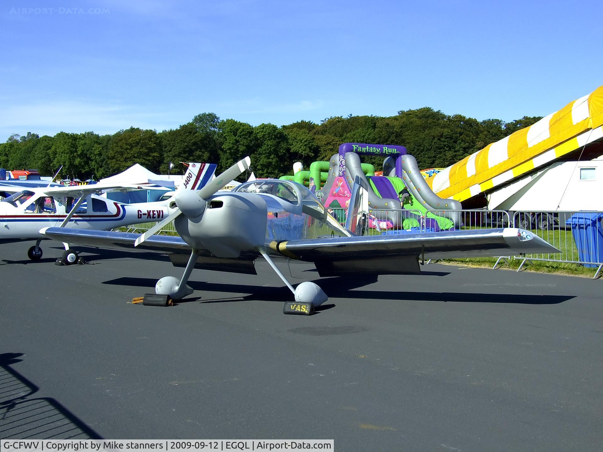 G-CFWV, 2009 Vans RV-7 C/N PFA 323-14428, RV-7 In the static display at Leuchars airshow 2009