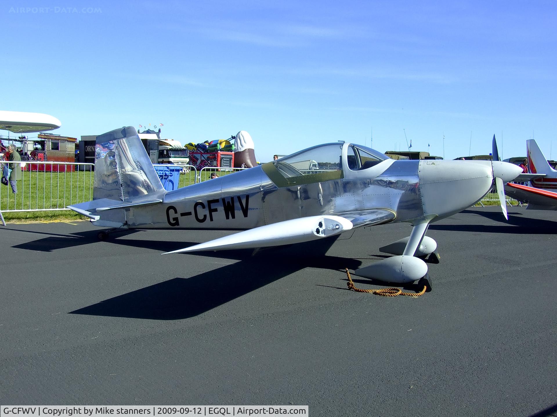G-CFWV, 2009 Vans RV-7 C/N PFA 323-14428, RV-7 On display at RAF Leuchars airshow 12/9/2009