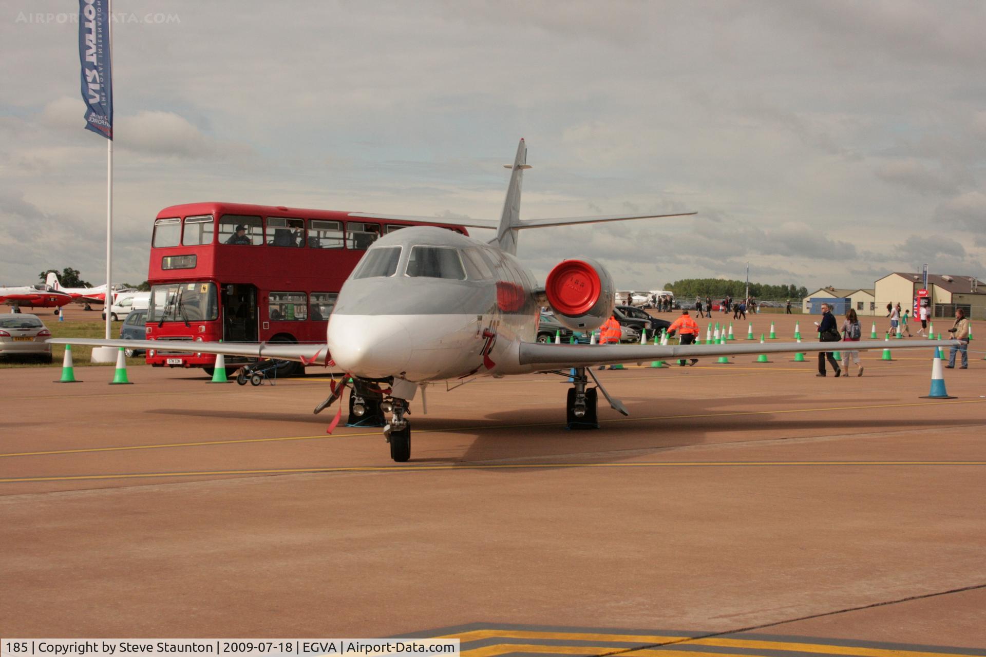 185, Dassault Falcon 10MER C/N 185, Taken at the Royal International Air Tattoo 2009
