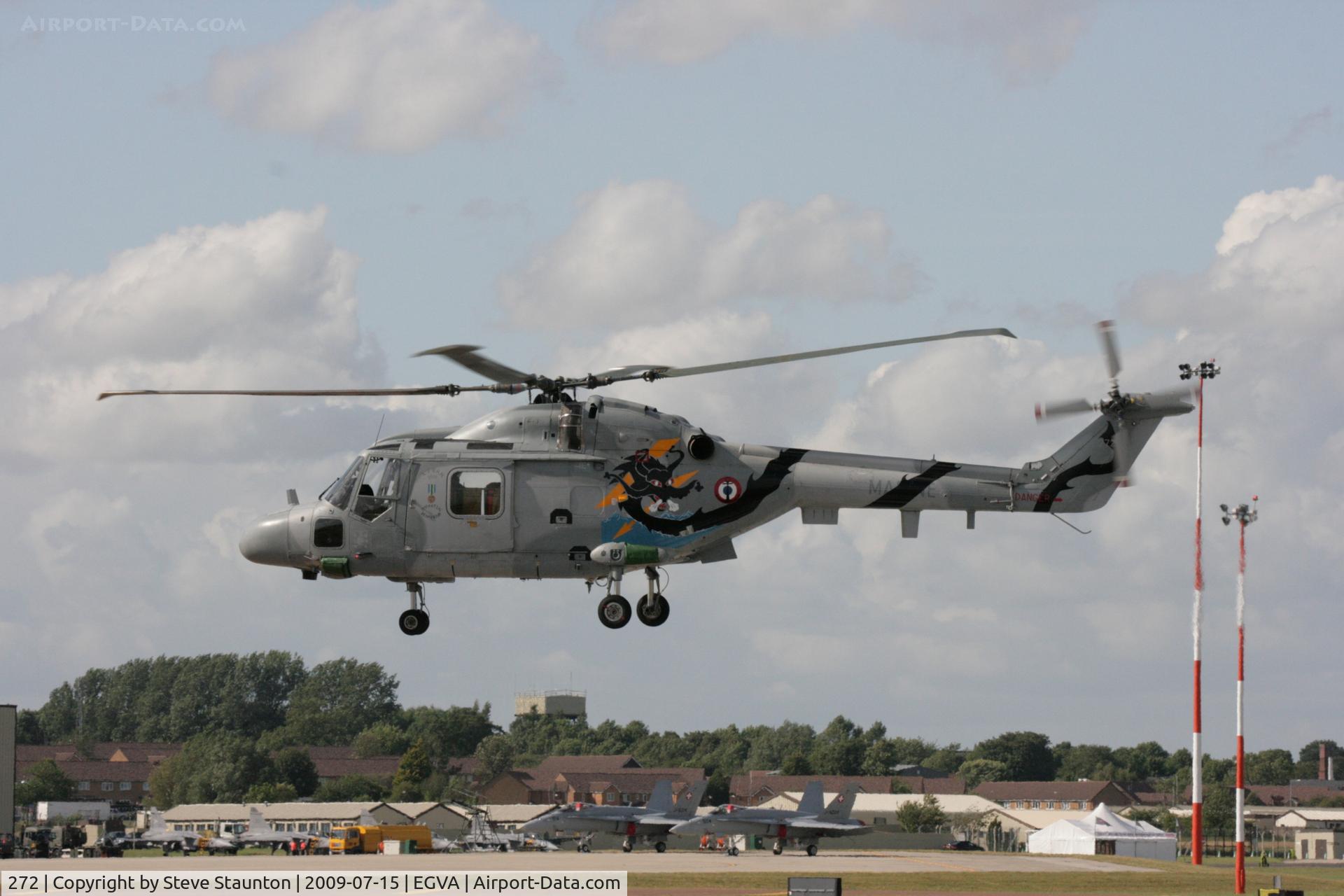272, Westland Lynx HAS.2(FN) C/N 063, Taken at the Royal International Air Tattoo 2009