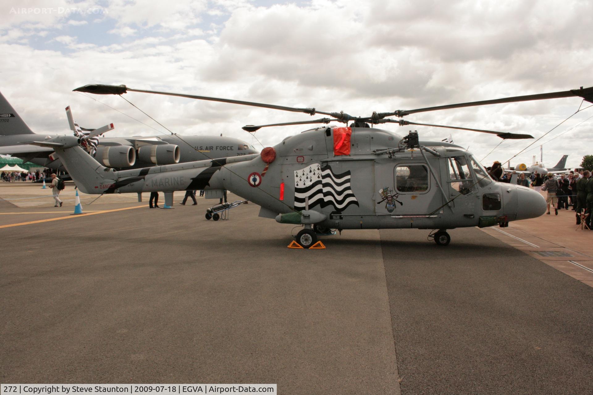 272, Westland Lynx HAS.2(FN) C/N 063, Taken at the Royal International Air Tattoo 2009