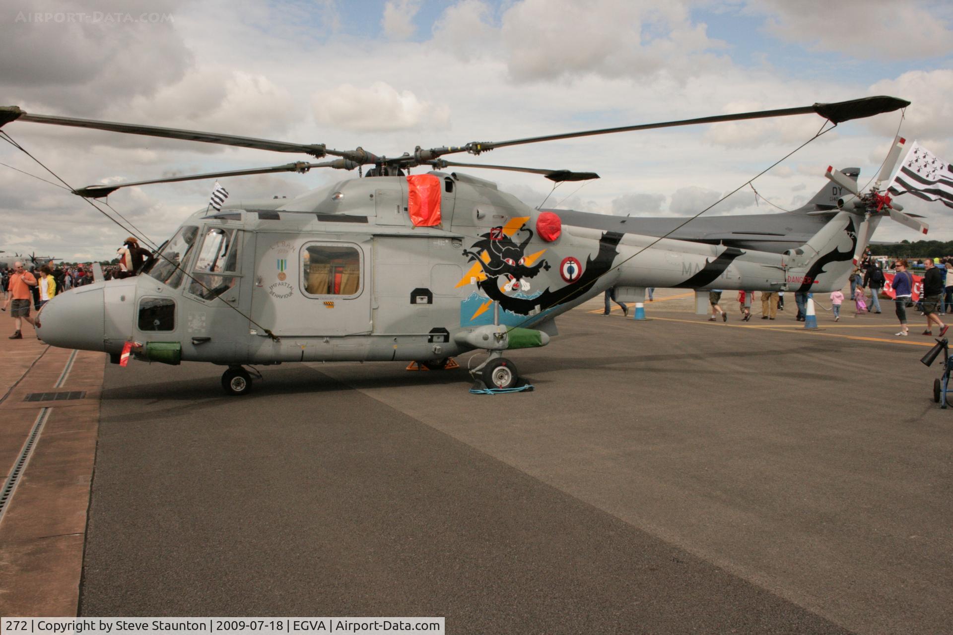 272, Westland Lynx HAS.2(FN) C/N 063, Taken at the Royal International Air Tattoo 2009