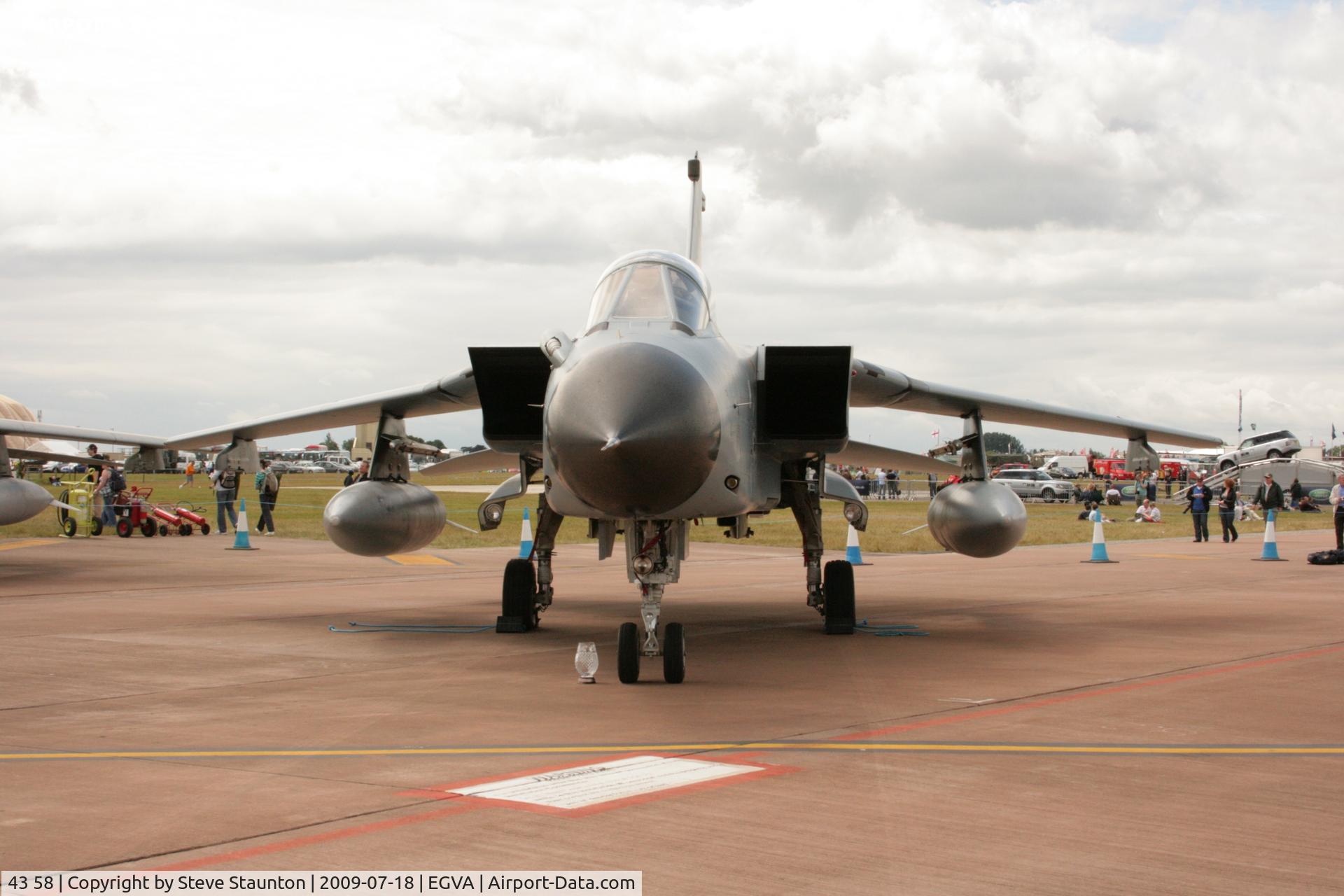 43 58, Panavia Tornado IDS C/N 155/GS031/4058, Taken at the Royal International Air Tattoo 2009