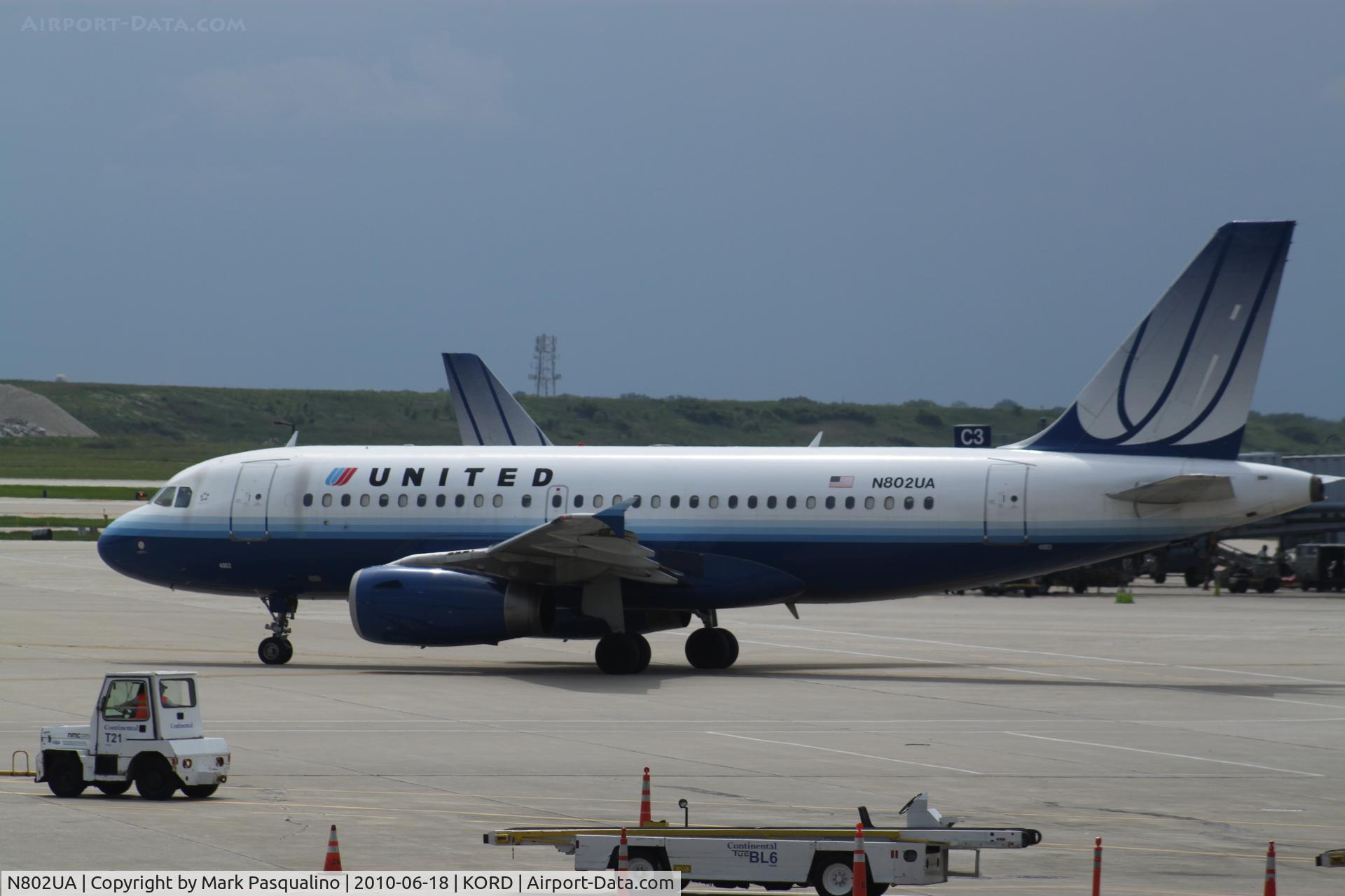 N802UA, 1997 Airbus A319-131 C/N 690, Airbus A319