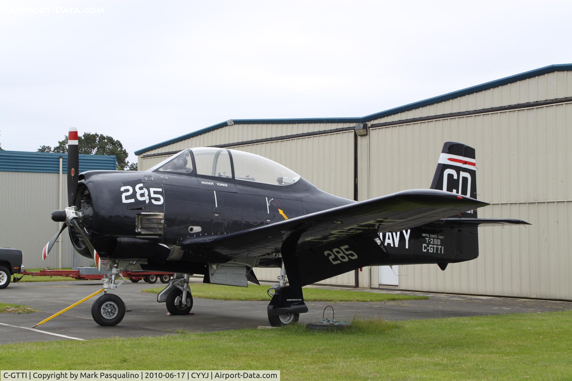 C-GTTI, 1954 North American T-28B Trojan C/N 219-3, North American T-28B