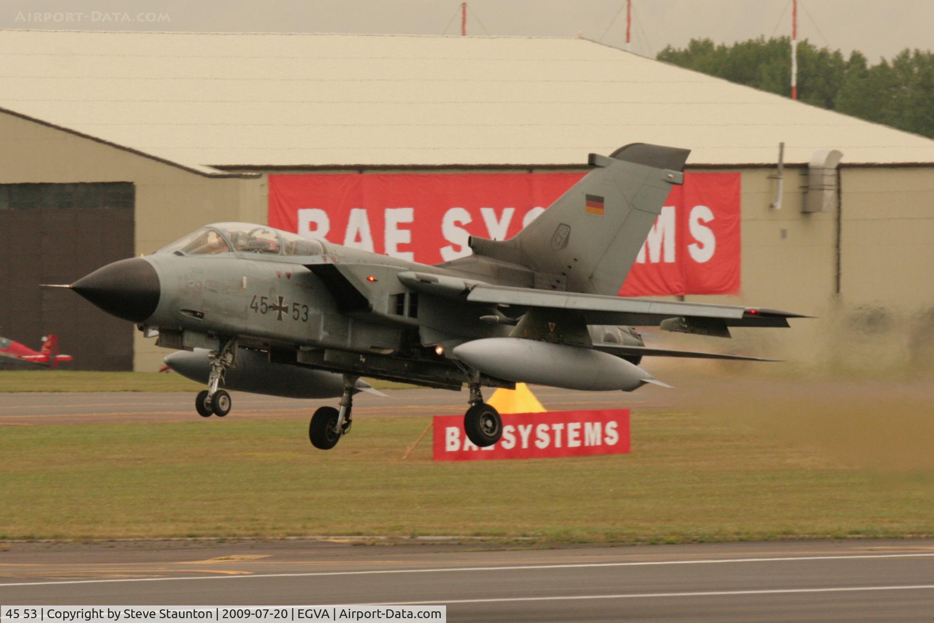 45 53, Panavia Tornado IDS C/N 637/GS201/4253, Taken at the Royal International Air Tattoo 2009