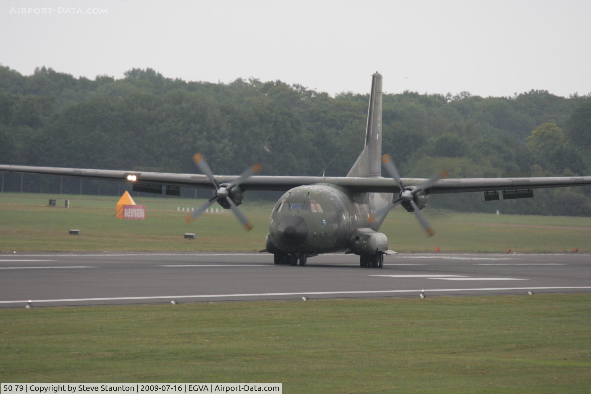 50 79, 1970 Transall C-160D C/N D116, Taken at the Royal International Air Tattoo 2009