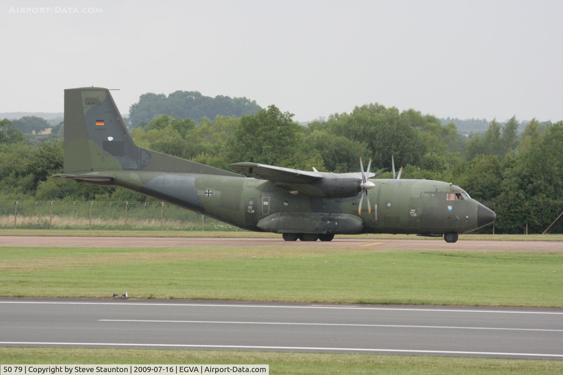 50 79, 1970 Transall C-160D C/N D116, Taken at the Royal International Air Tattoo 2009