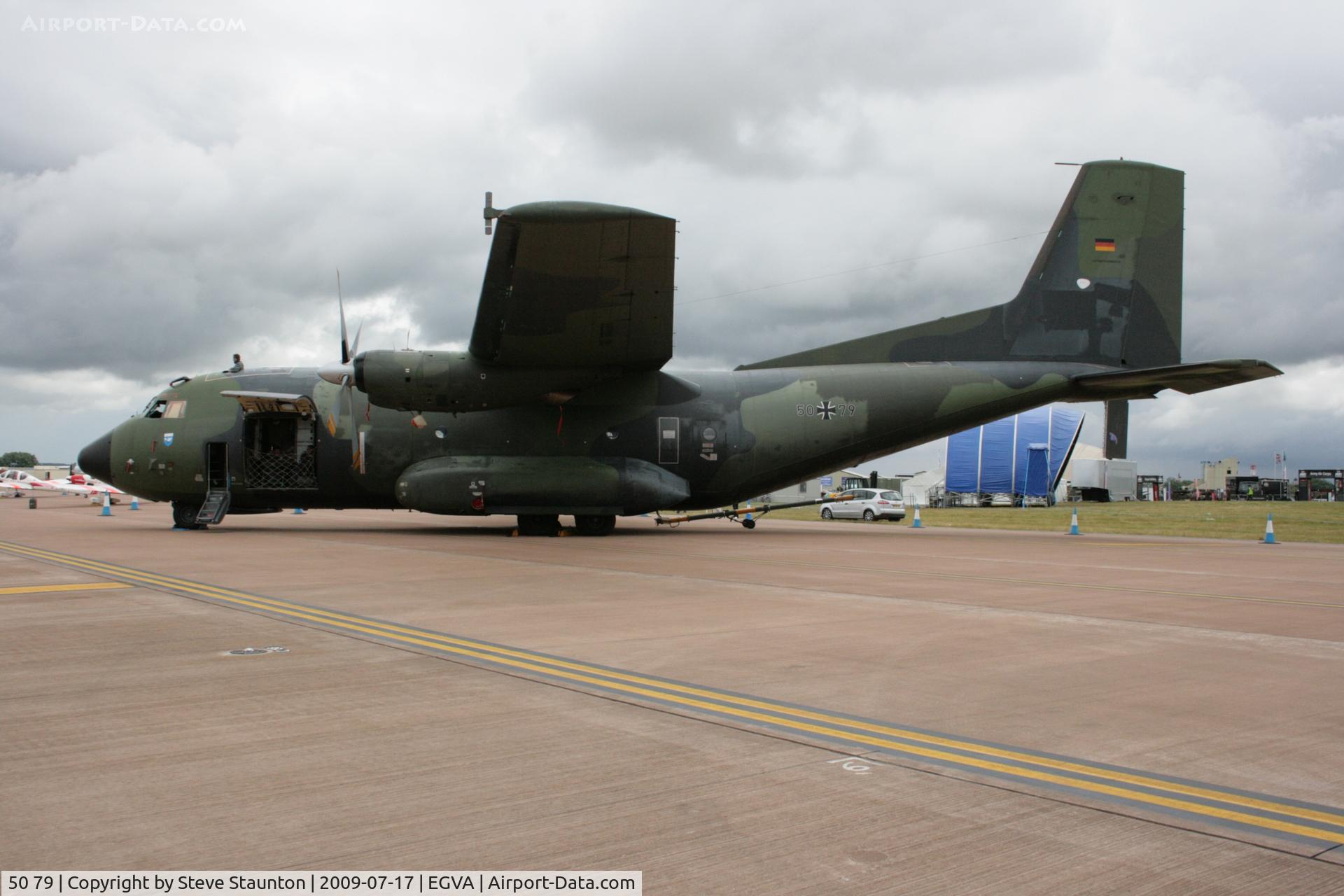 50 79, 1970 Transall C-160D C/N D116, Taken at the Royal International Air Tattoo 2009