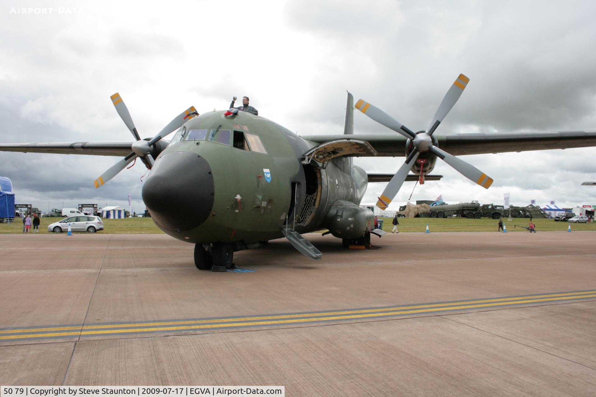 50 79, 1970 Transall C-160D C/N D116, Taken at the Royal International Air Tattoo 2009