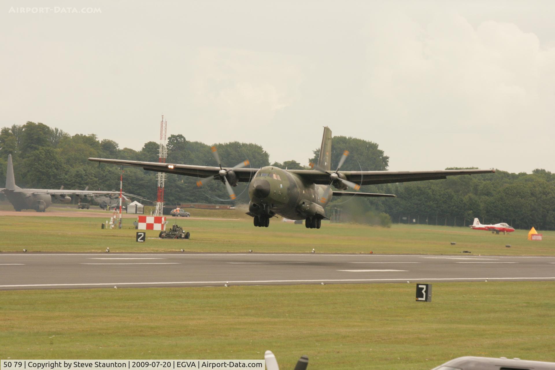 50 79, 1970 Transall C-160D C/N D116, Taken at the Royal International Air Tattoo 2009