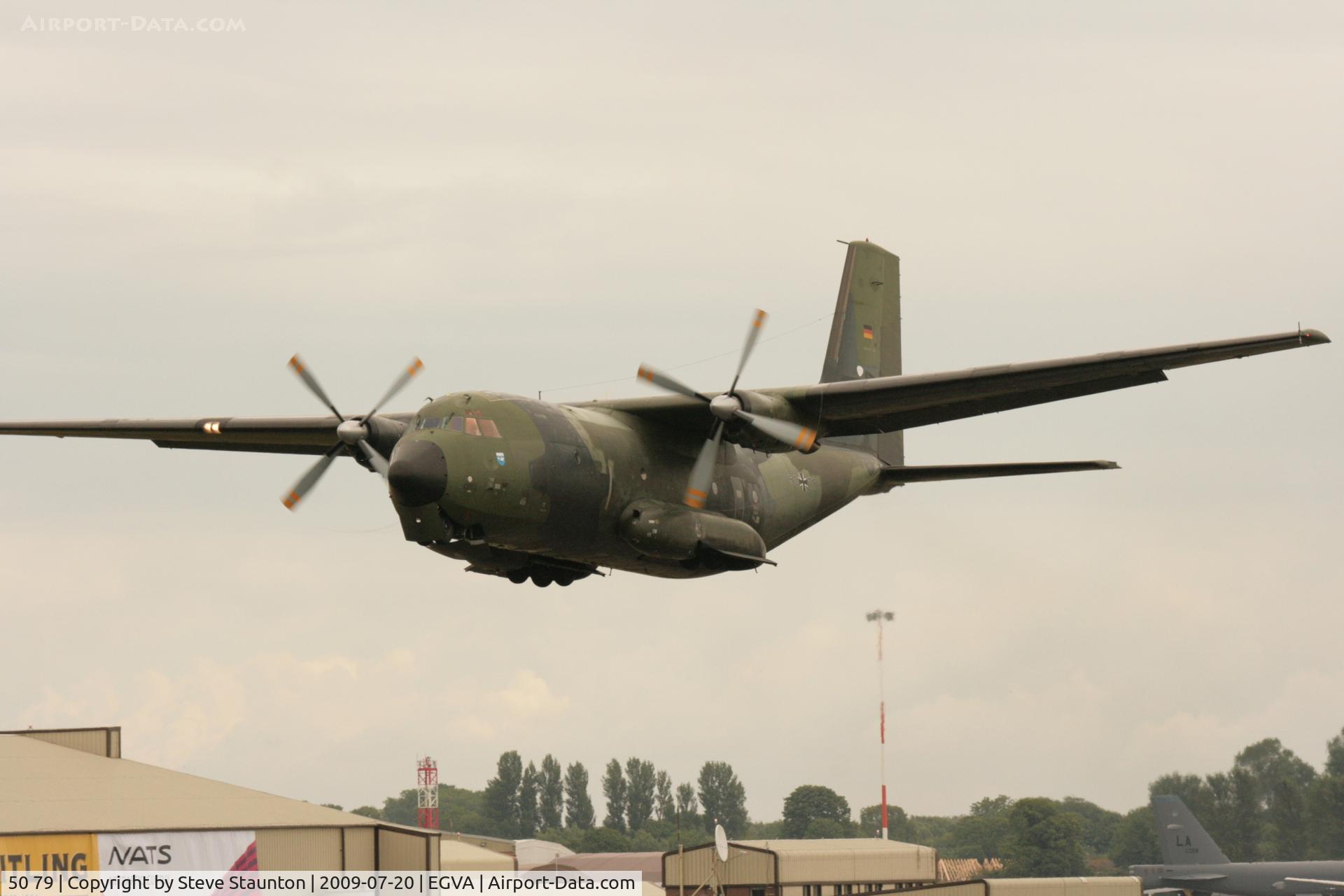 50 79, 1970 Transall C-160D C/N D116, Taken at the Royal International Air Tattoo 2009